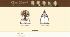 Desktop Screenshot of dvorak-rodopis.cz